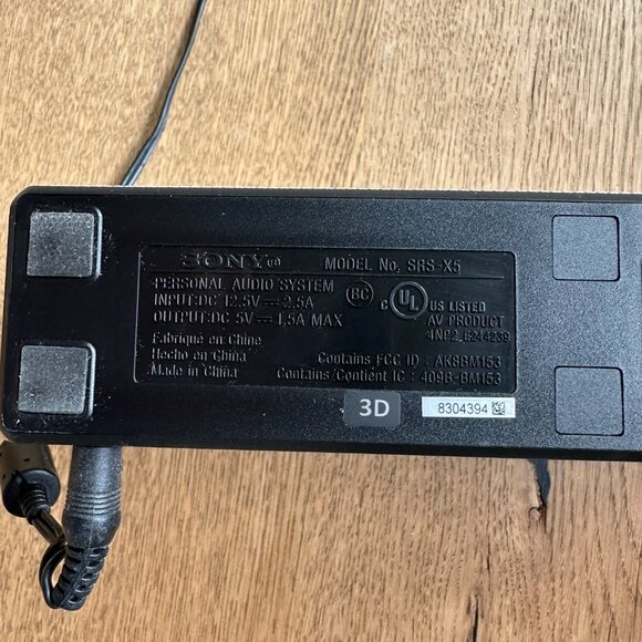 Sony SRS-X5 Bluetooth Speaker - Picture 4 of 7